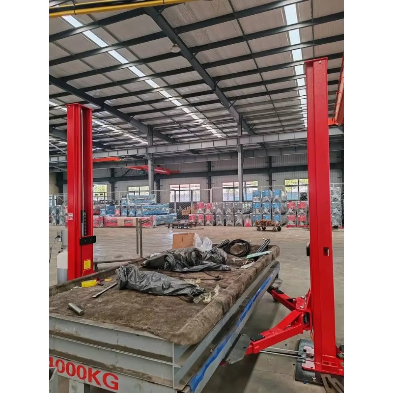 Auto Repair Shop With Towing - เครื่องยกยานยนต์แบบ 2 เสา TLT240SB รับน้ำหนัก 4000