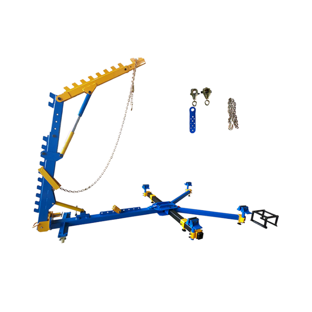 Car Frame Straightening - เครื่องดัดตัวถังรถยนต์เหล็กเคลื่อนที่ สำหรับซ่อมแซมโครงรถและแชสซี