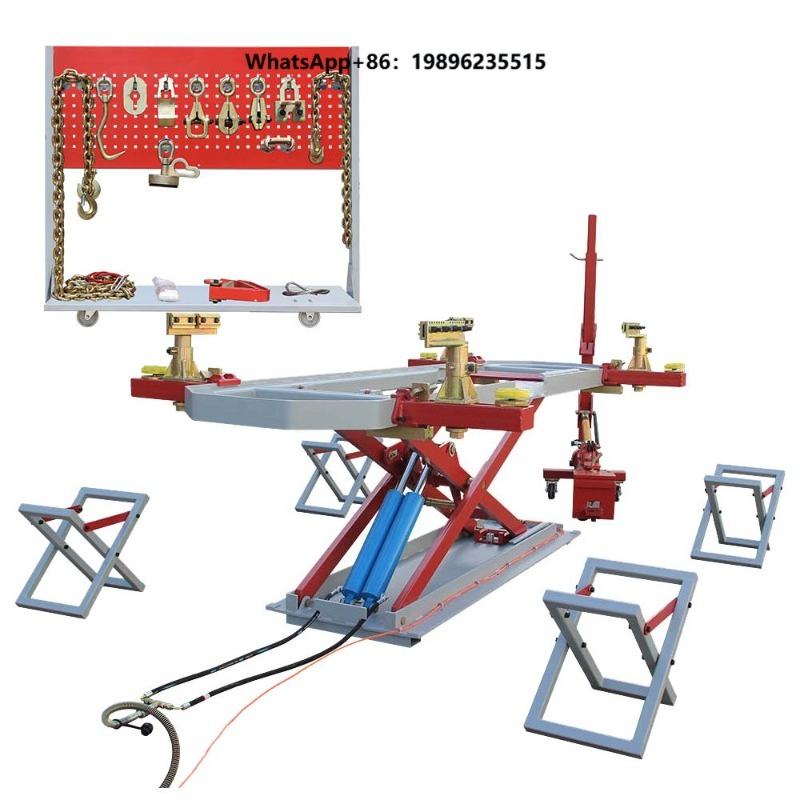 Car Frame Straightening - เครื่องดึงตัวถังรถยนต์แบบพกพาสำหรับการยืดและซ่อมแซมโครงรถ