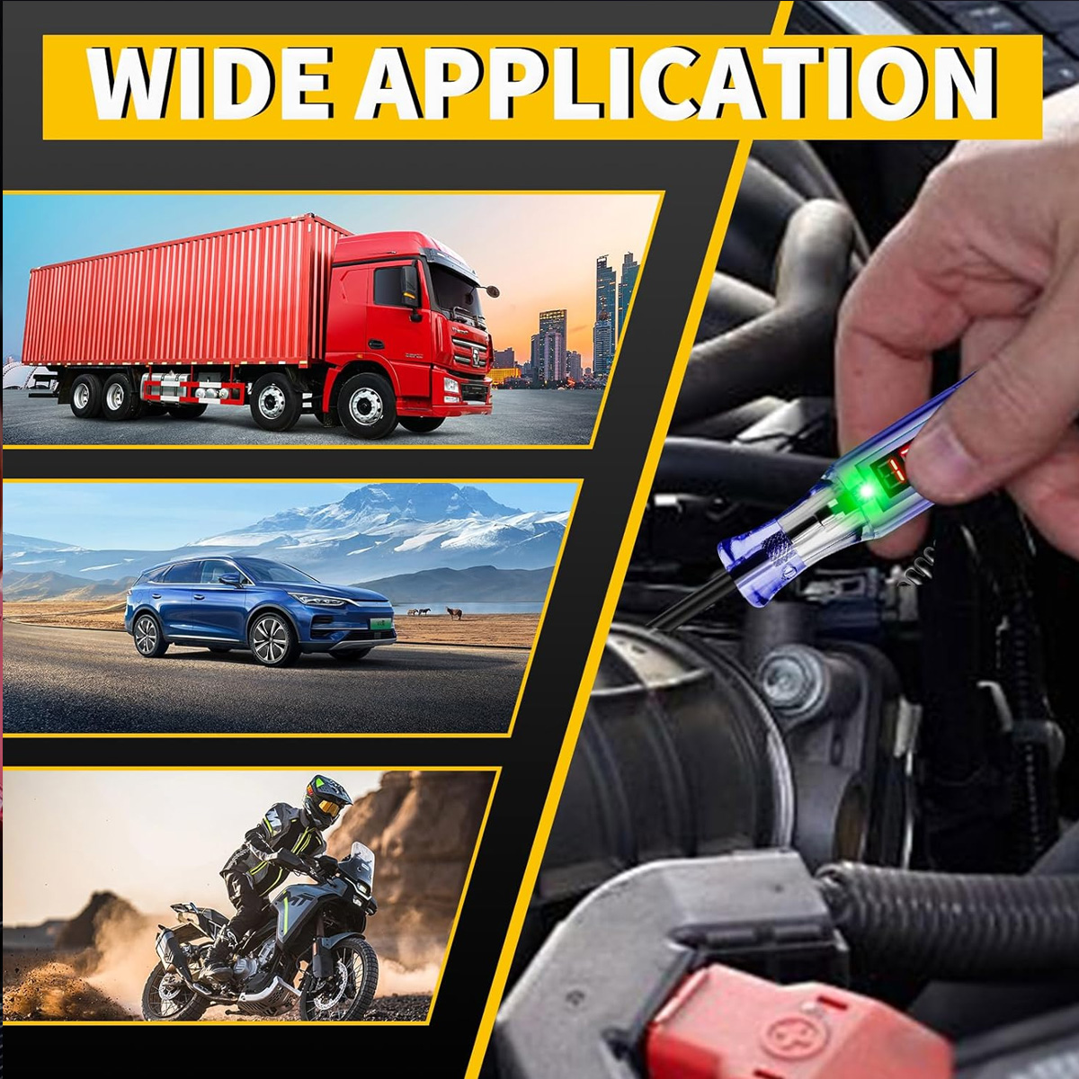 เครื่องทดสอบวงจรยานยนต์ 6V-24V - Car Diagnostic Tool บทวิจารณ์และราคา