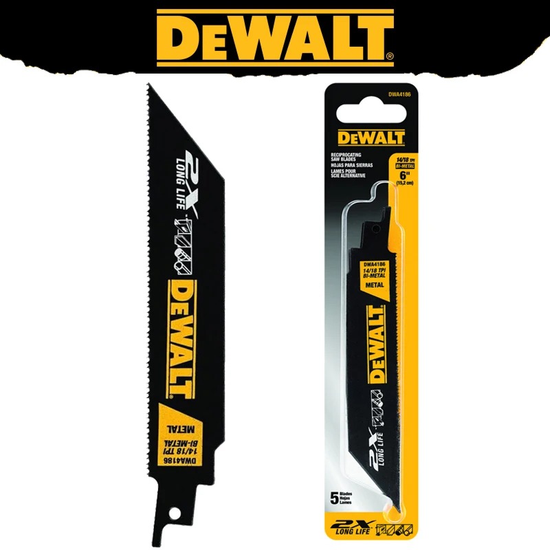 ใบเลื่อยลูกสูบของแท้จาก DeWalt - Metal Saw Reciprocating บทวิจารณ์และราคา