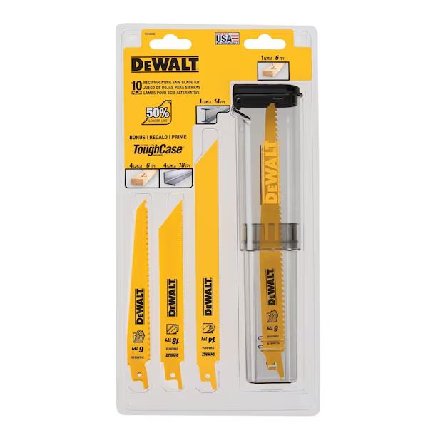 ชุดใบเลื่อยลูกสูบไบเมทัล 10 ชิ - Metal Saw Reciprocating บทวิจารณ์และราคา