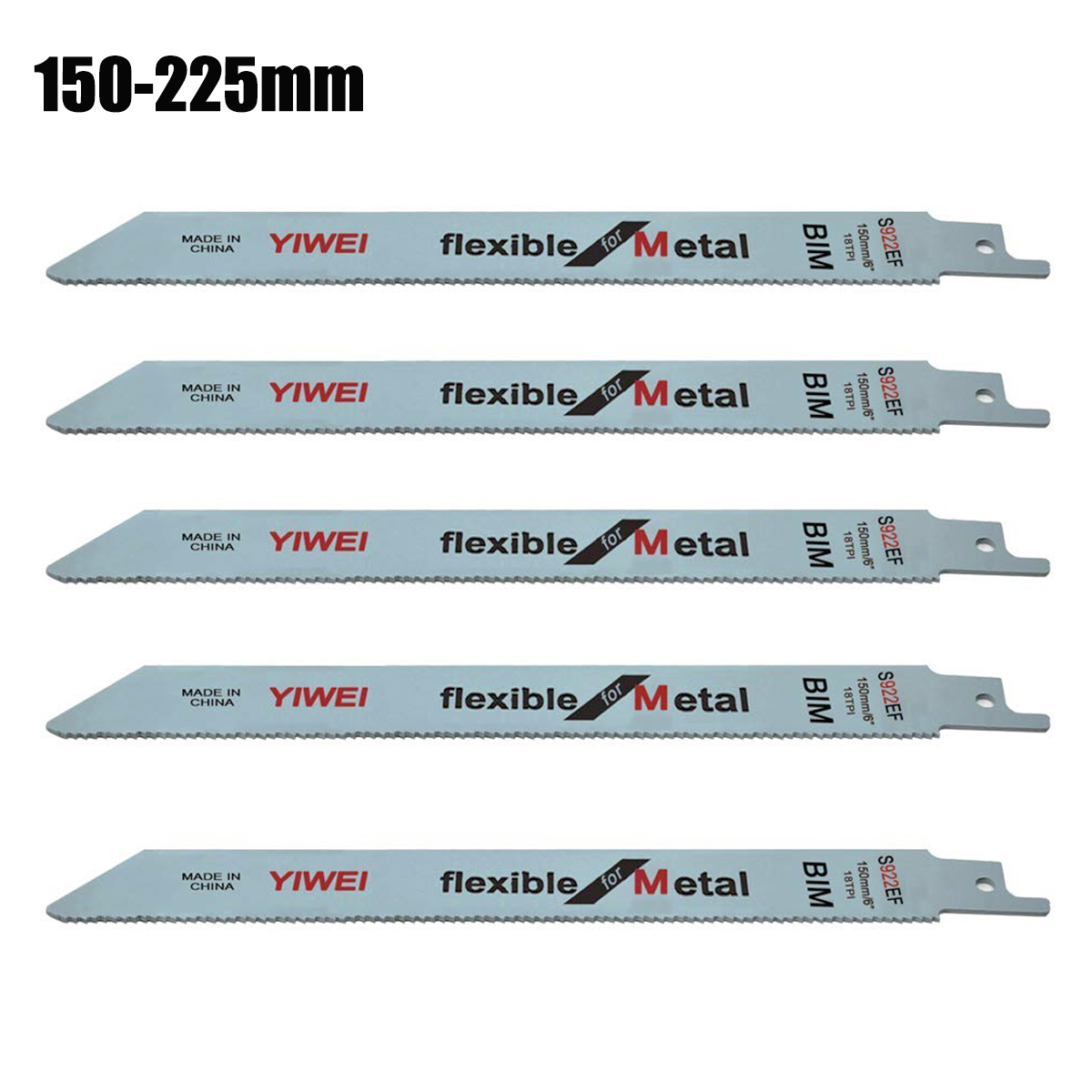ใบเลื่อยแบบลูกสูบ150/200/225มม - Metal Saw Reciprocating บทวิจารณ์และราคา